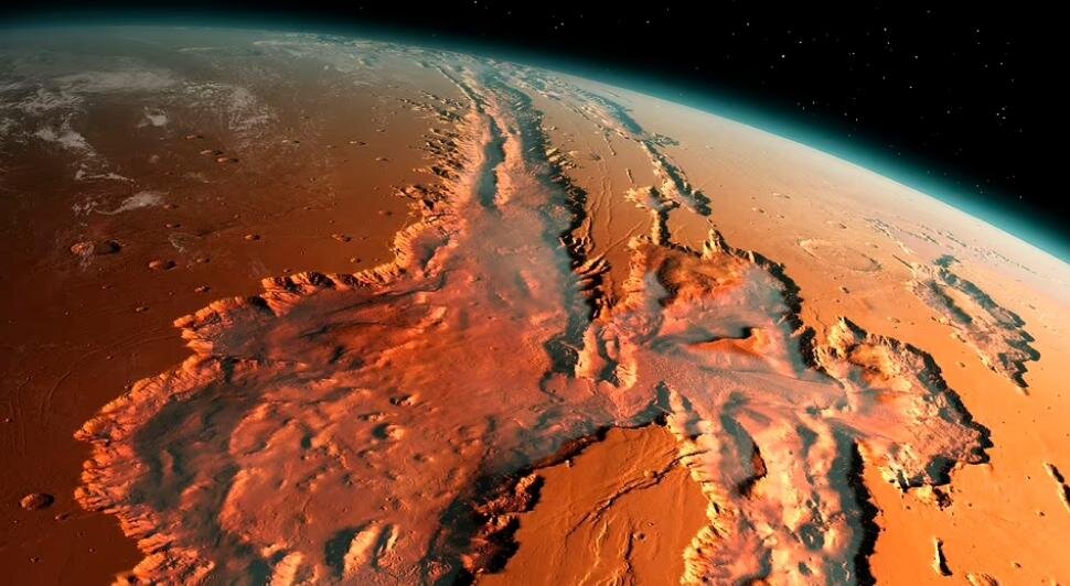 Долины МаринераШрамы Марса