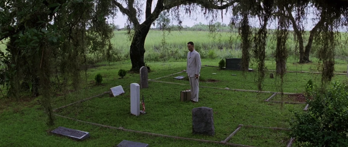 Скриншот из фильма "Форрест Гамп"