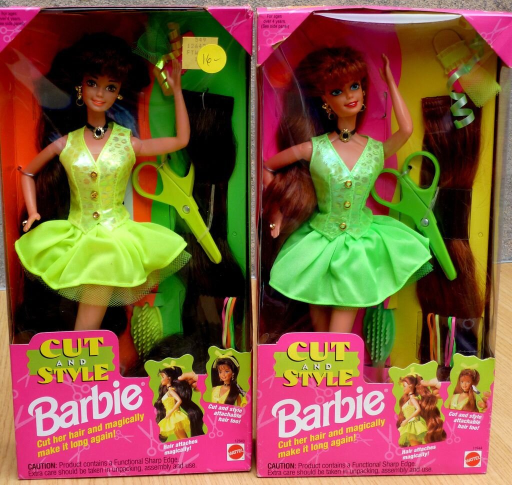 Cut & sales style barbie