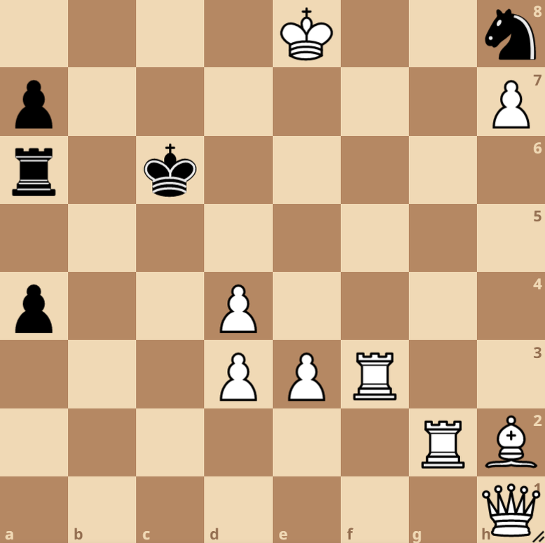 Ход белых. Действовать точно!