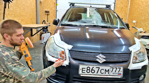 ПОЛИРОВКА ЛОБОВОГО СТЕКЛА И ФАР / КУПИЛ СТРОИТЕЛЬНЫЙ ПЫЛЕСОС | Вова ...