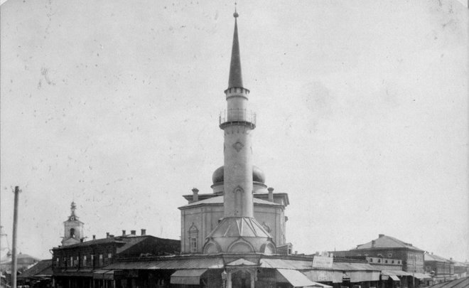Фото: pastvu.com/ Сеннобазарная мечеть, конец XIX века 