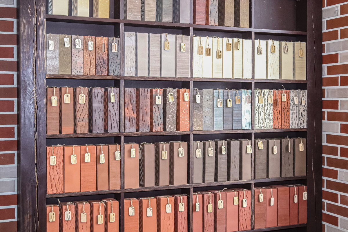 Образцы кирпича "Kerma Premium"