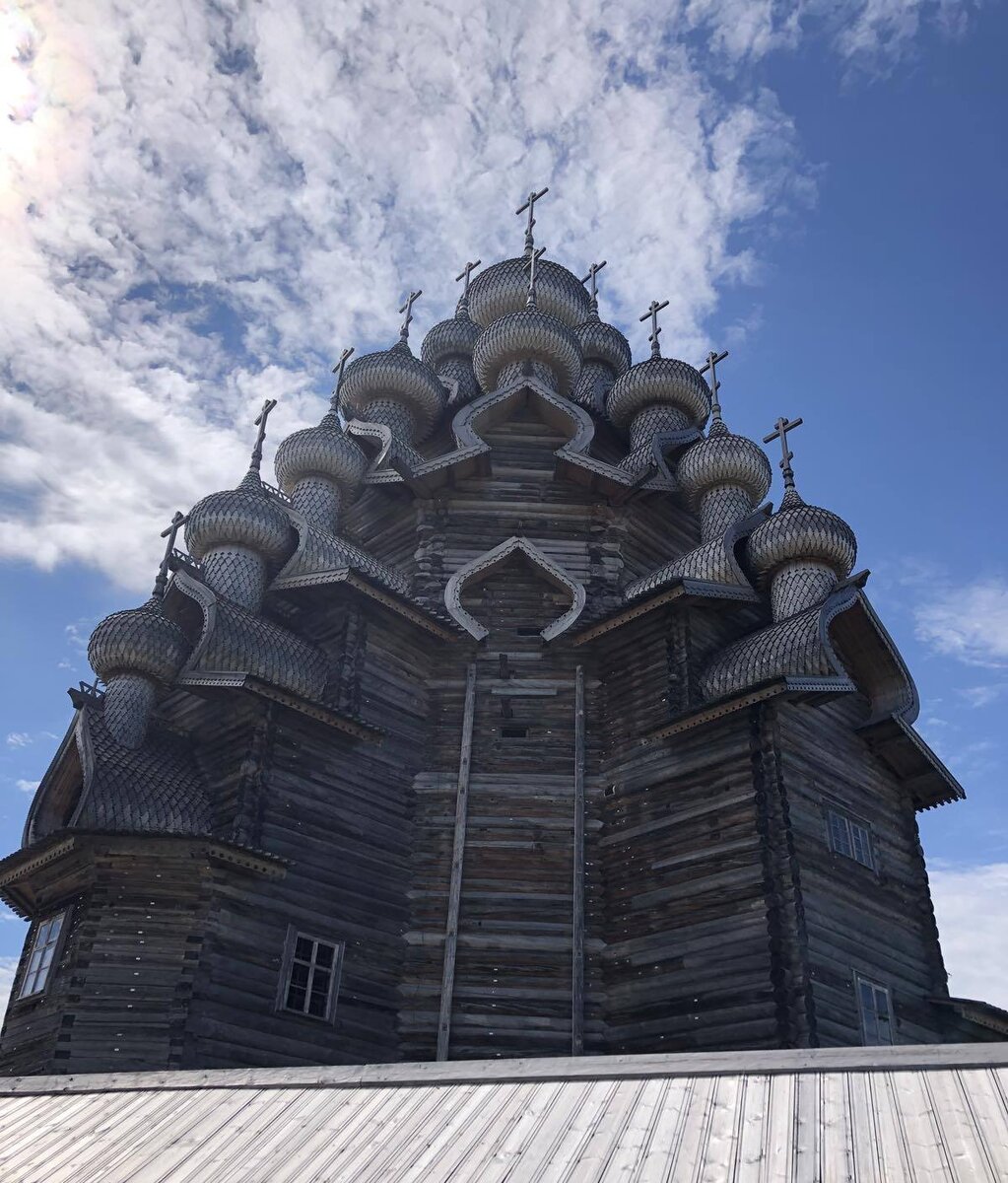 Фото Кижского погоста в деталях