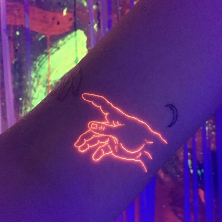 неон тату