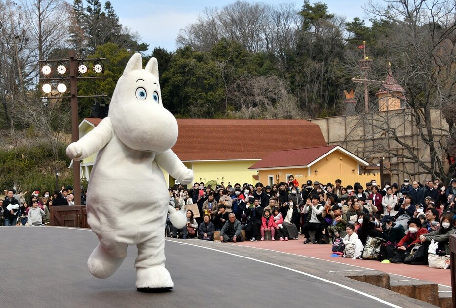 Фото: Natsuki Sakai/AFLO/Global Look Press
Парк развлечений, посвященный муми-троллям в Японии