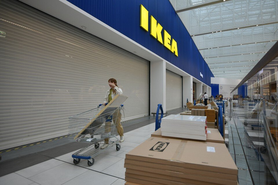     Магазин компании IKEA, объявившей об уходе с российского рынка в 2022 году. Алексей БУЛАТОВ