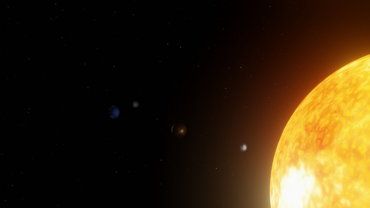 Наша Солнечная планетарная система и так я представляю парад планет