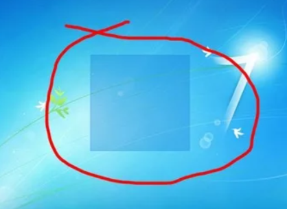 Стандартный синий цвет выделения