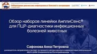 Обзор наборов линейки АмплиСенс® для ПЦР-диагностики инфекционных болезней животных