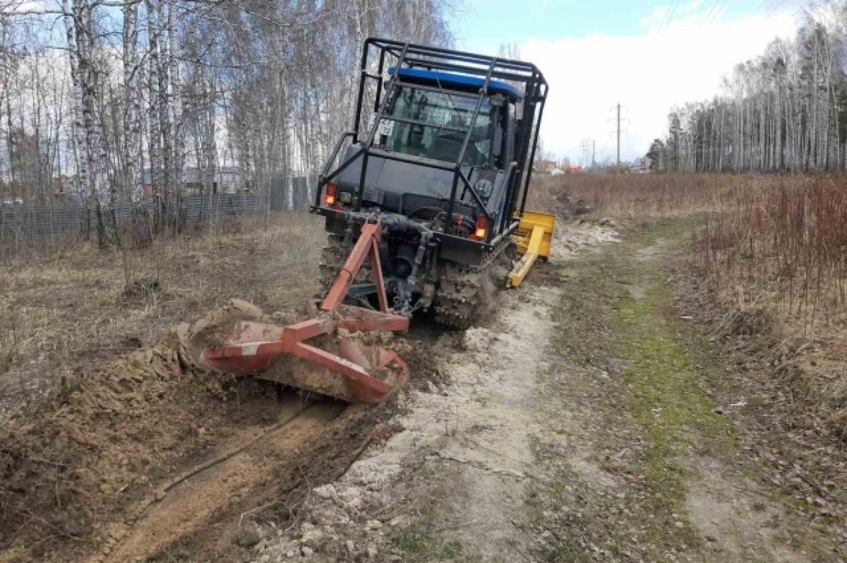    В Тюменской области подготовили более 4 тыс. км минерализованных полос