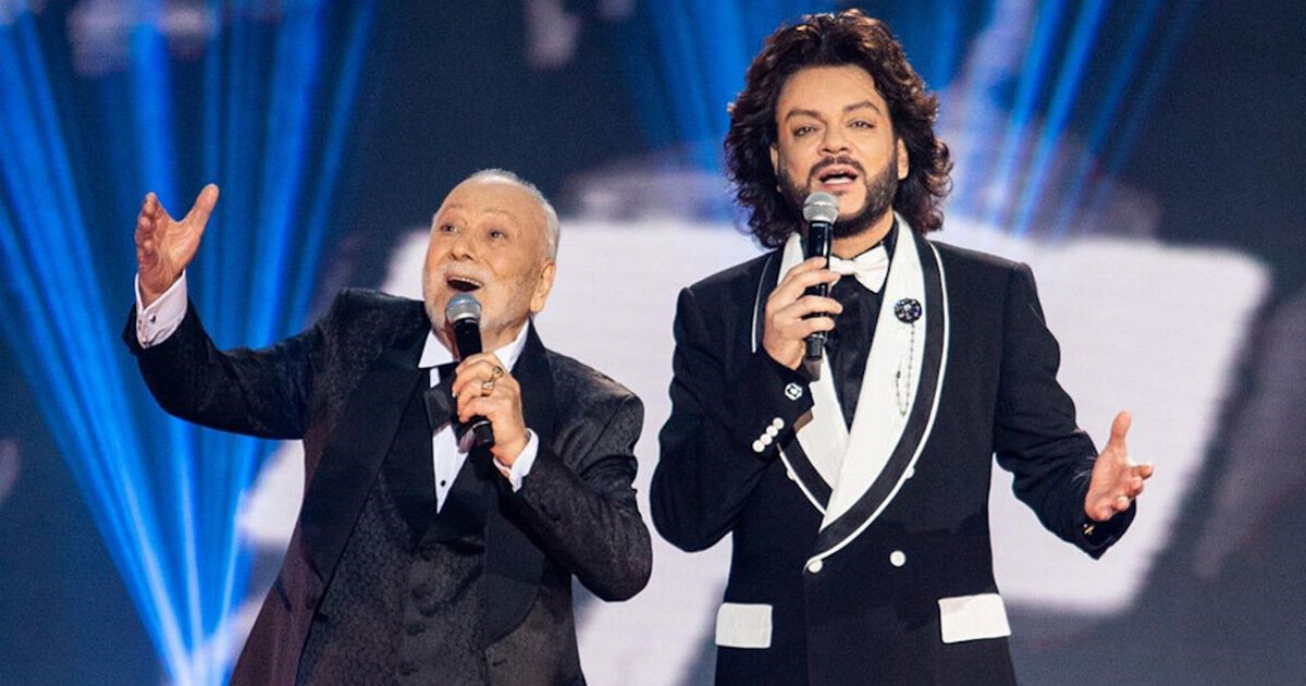 Бедрос и Филипп Киркоровы, фрагмент совместного выступления 