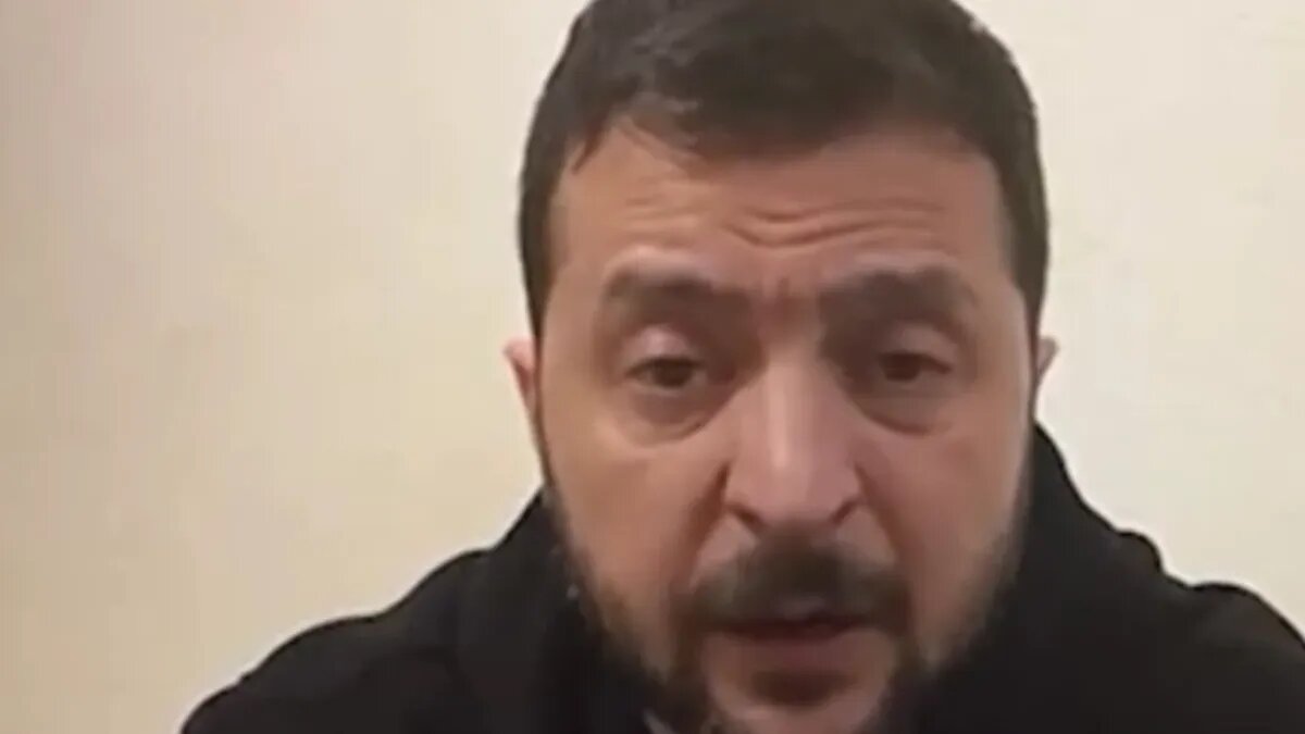 Фото: стоп-кадр с видеообращения Зеленского