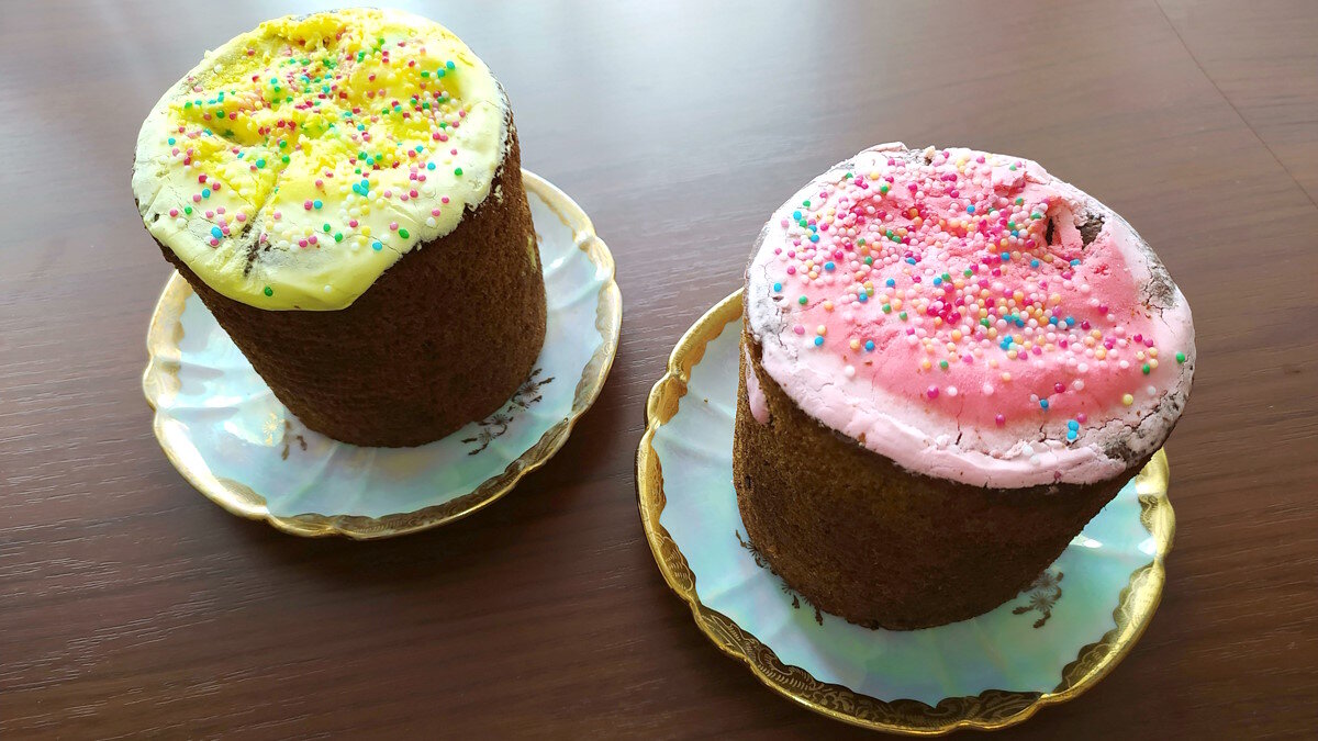    Пасхальные куличи