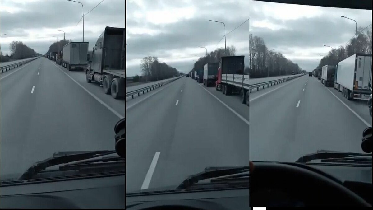     По данным подписчиков паблика «ЧС Тюмень», в районе Каскары стоят грузовые фуры. Им перекрыли проезд в областную столицу, в результате образовалась пробка в несколько километров.