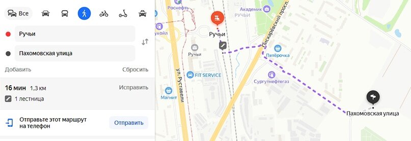 ЖК «Ручьи». Расположение на карте и транспортная доступность. Листайте карусель.1 из 5