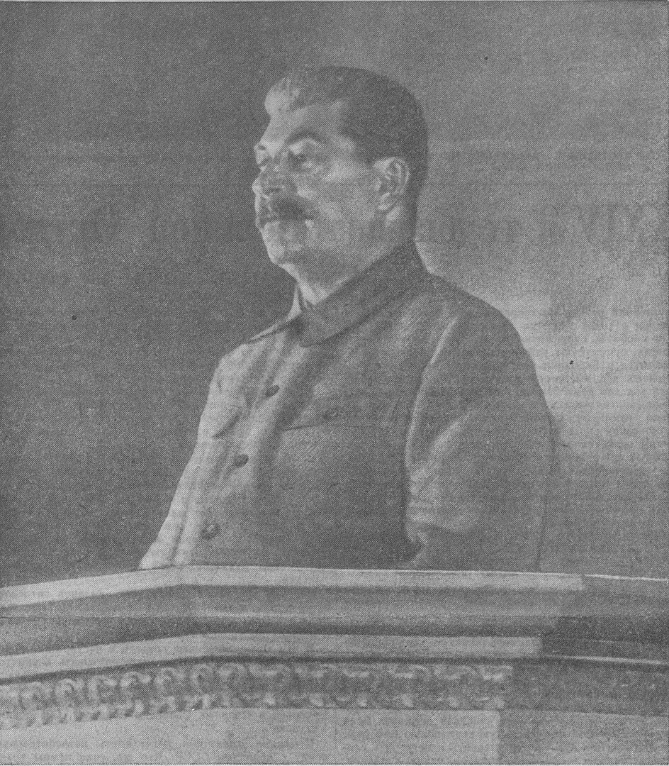 Сталин в очках. Торжественное заседание посвященное 10 летию ВОСР. Сталин в октябрьской революции