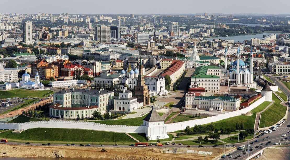 Красивая Казань в дневном обличии. Фото с открытых источников