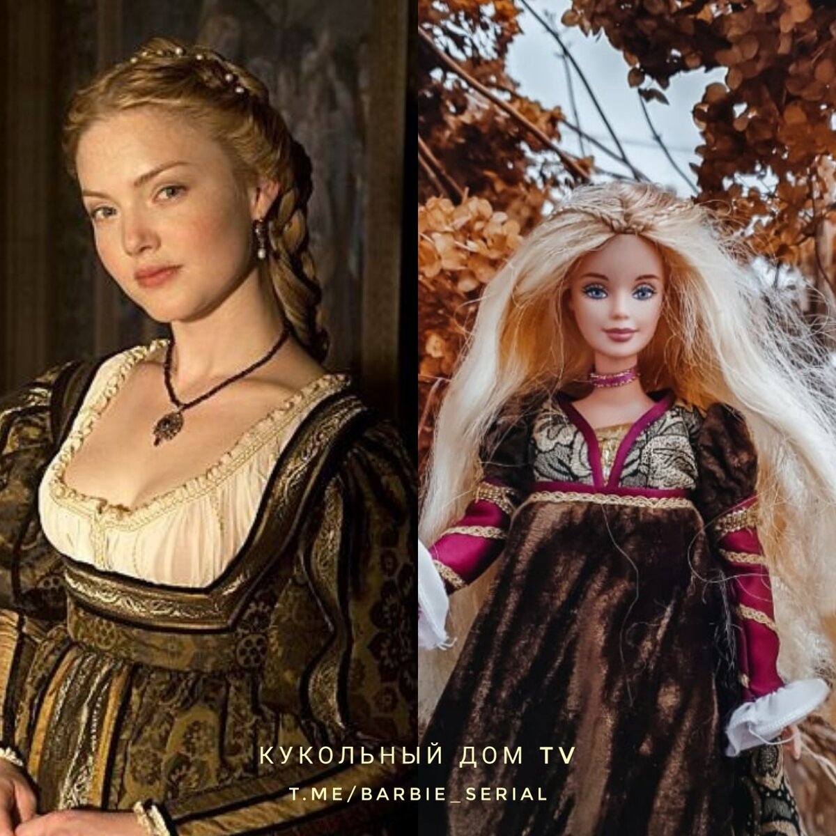 Снимая косплеи на сериал Борджия,мы решили что главную героиню будет играть наша Барби Лукреция коллекция Barbie Angel of peace.