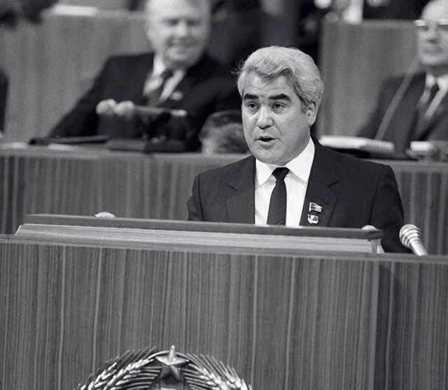 Сапармурат Ниязов в 1986 году/ © РИА Новости