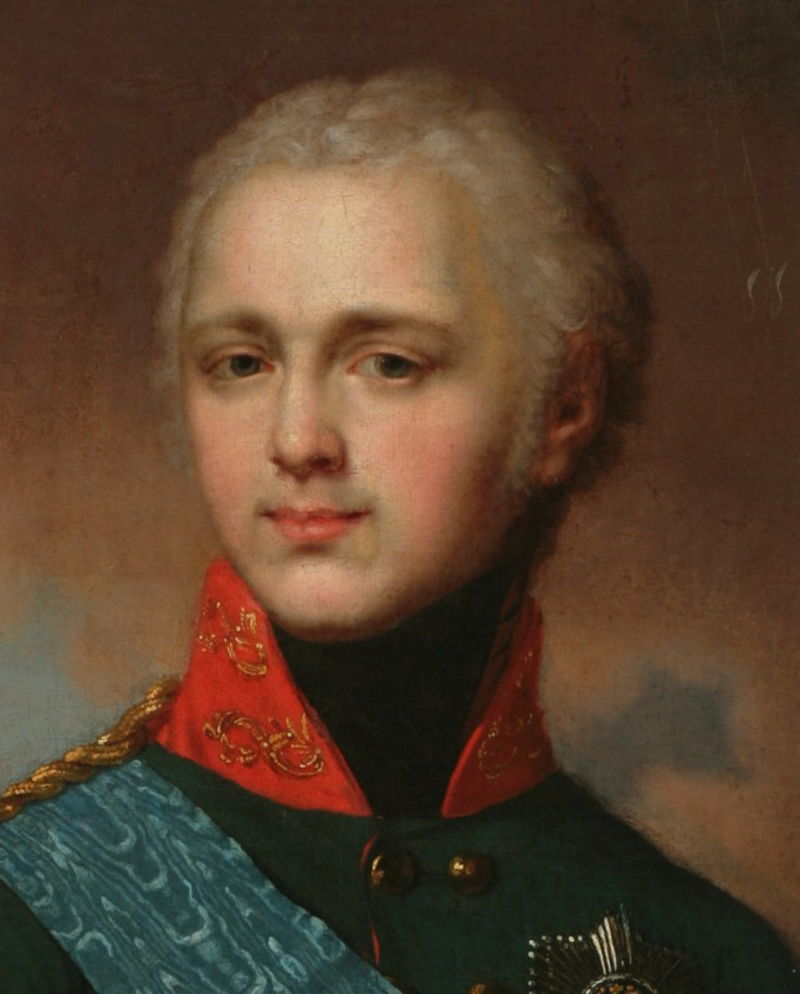 Портрет императора Александра Первого (1777- 1825) Муромский музей