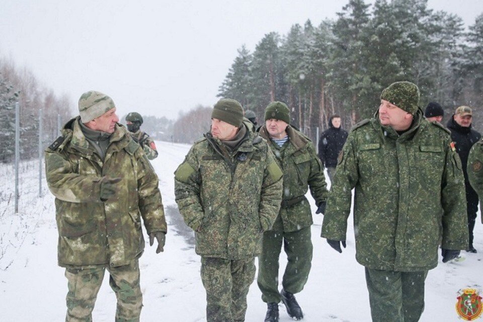     Владимир Соловьев на белорусско-украинской границе. Фото: "Ваяр"