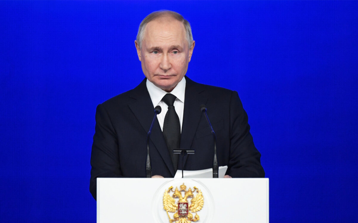 Сейчас все ждут, что послание может скорректировать цели и задачи развития страны на будущее, считает политолог.  Фото: РИА Новости / Алексей Никольский