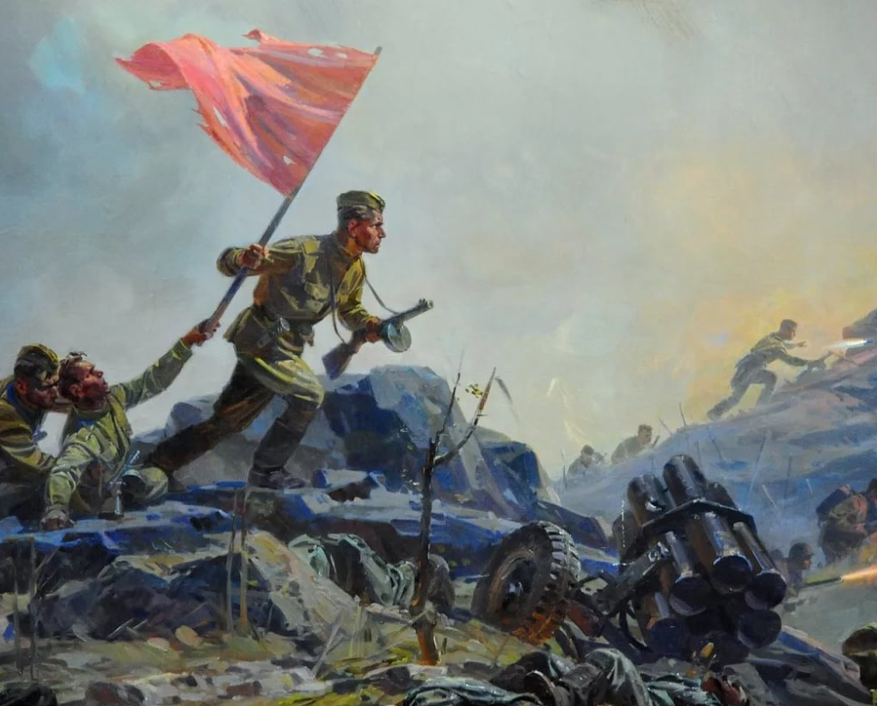 Отрывок вов. Штурм сапун-горы 7 мая 1944 года. Мальцев штурм сапун-горы. Штурм сапун-горы картина. Диорама штурм сапун-горы.