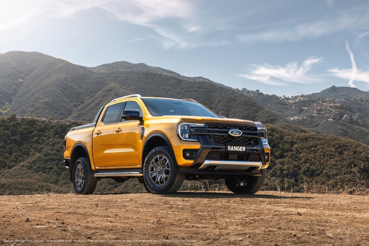 Обновленный пикап Ford Ranger был разработан совместно с автомобилем Amarok от VW