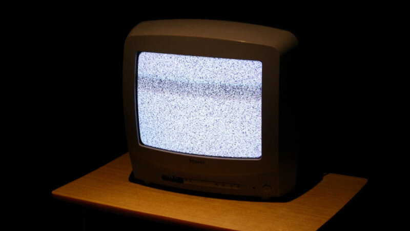     Телевизор. Помехи. CC0
