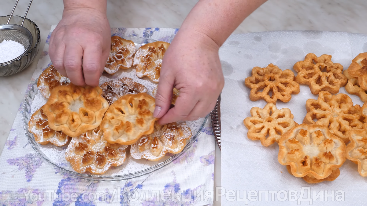 Обязательно для Приготовления! Рецепт Хвороста Фигурного Из Жидкого Теста — Супер Вкусно