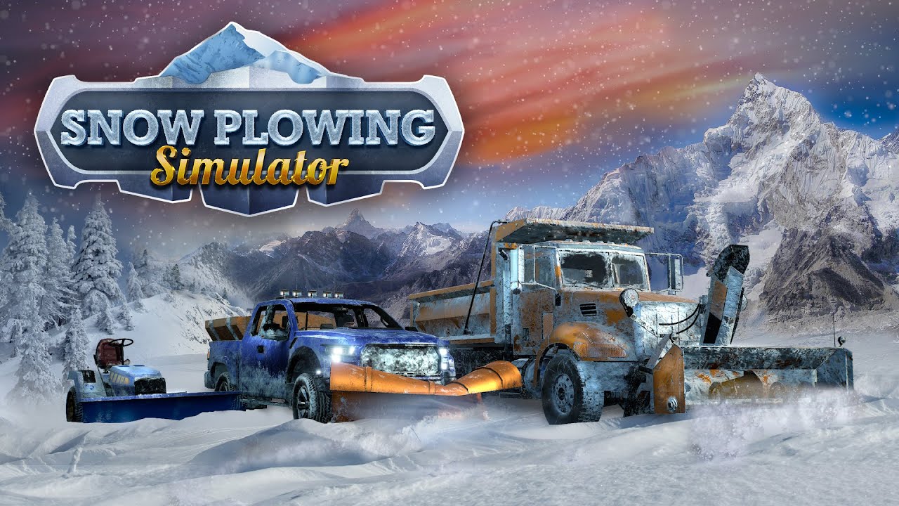 🆕 ❄️Snow Plowing Simulator❄️ | Анонс Трейлер | STEAM❄️