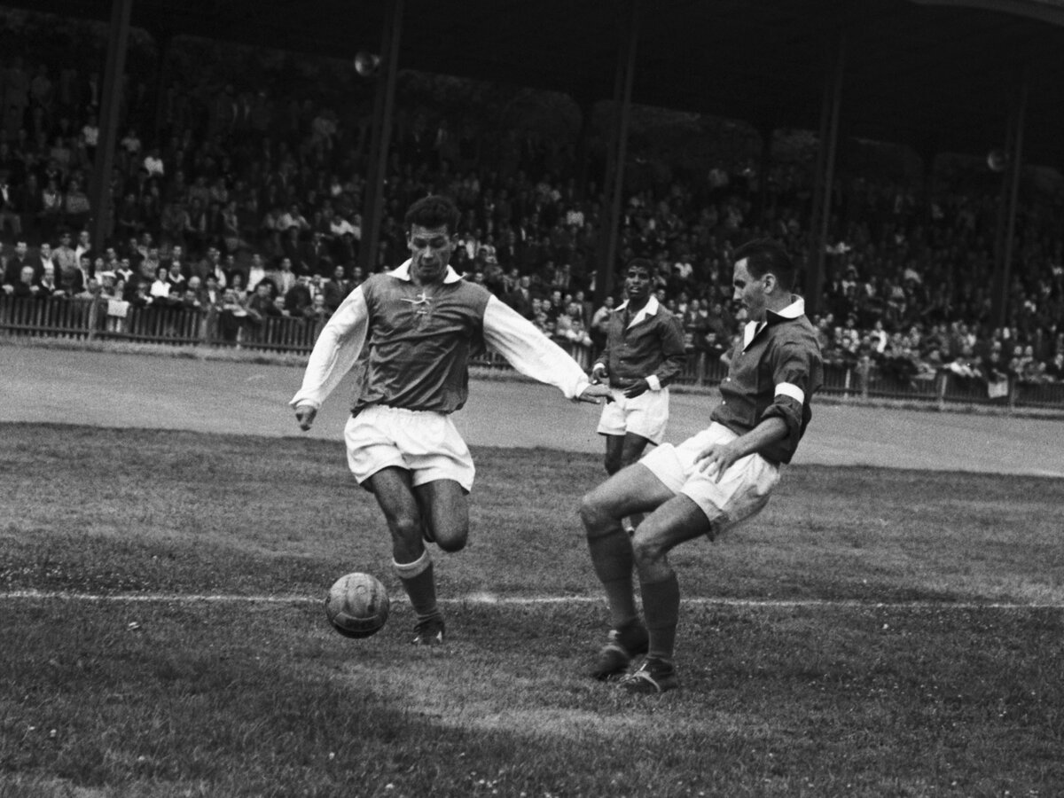    Жюст Фонтен на чемпионате Франции в 1959 году Фото: Getty