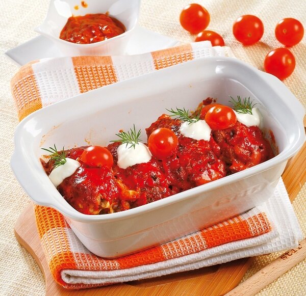    Ленивые голубцы с шампиньонами. Фото: Олег Кулагин/BurdaMedia