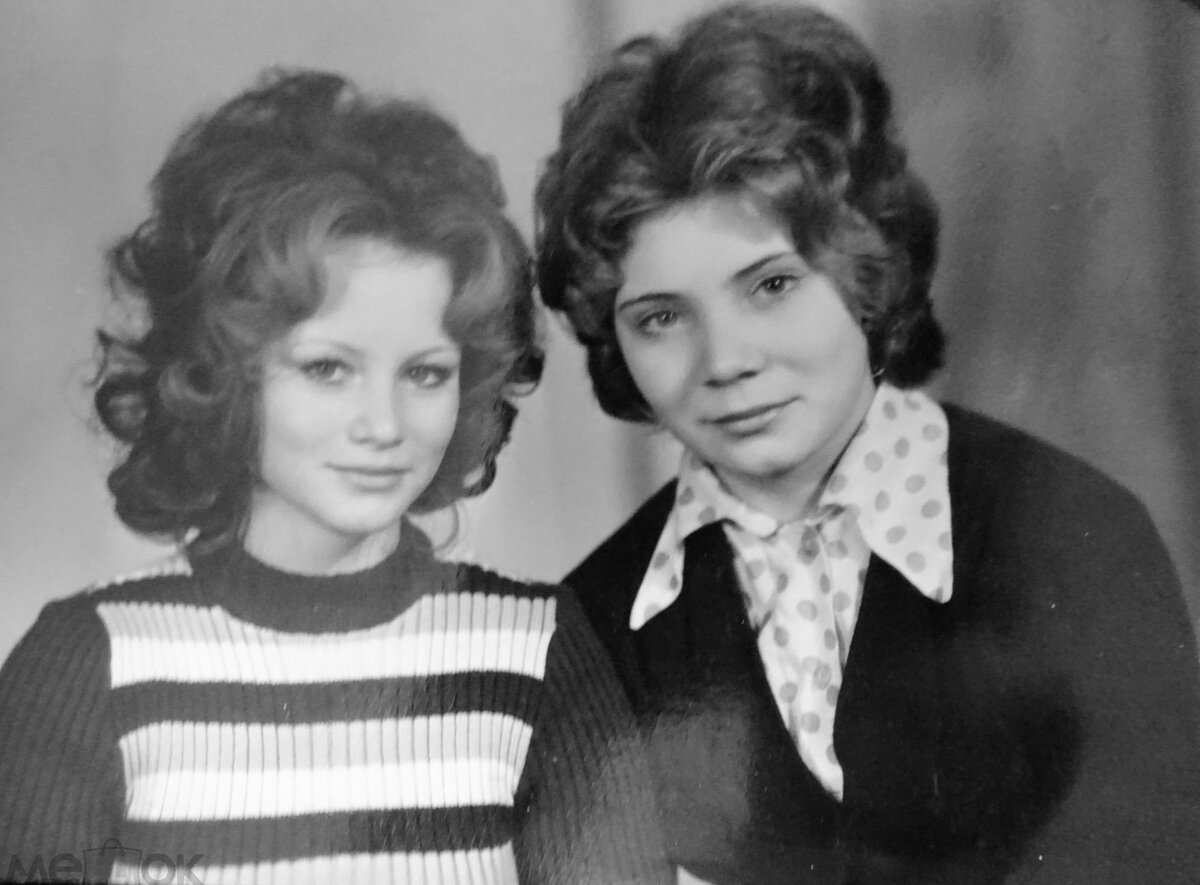 Симпатичные девушки, СССР, 1975 год.