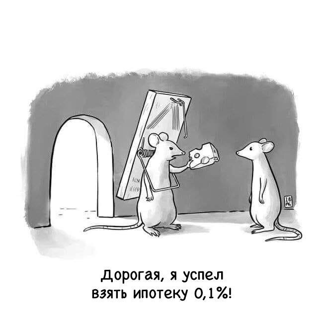 Да. Кто-то успел. Зато платежи по ипотеке не большие...