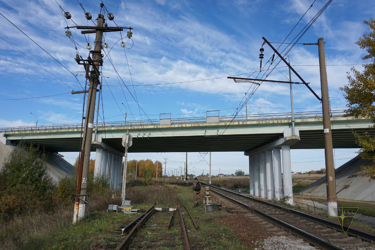 Мёртвая, но живописная ветка железной дороги в Подмосковье