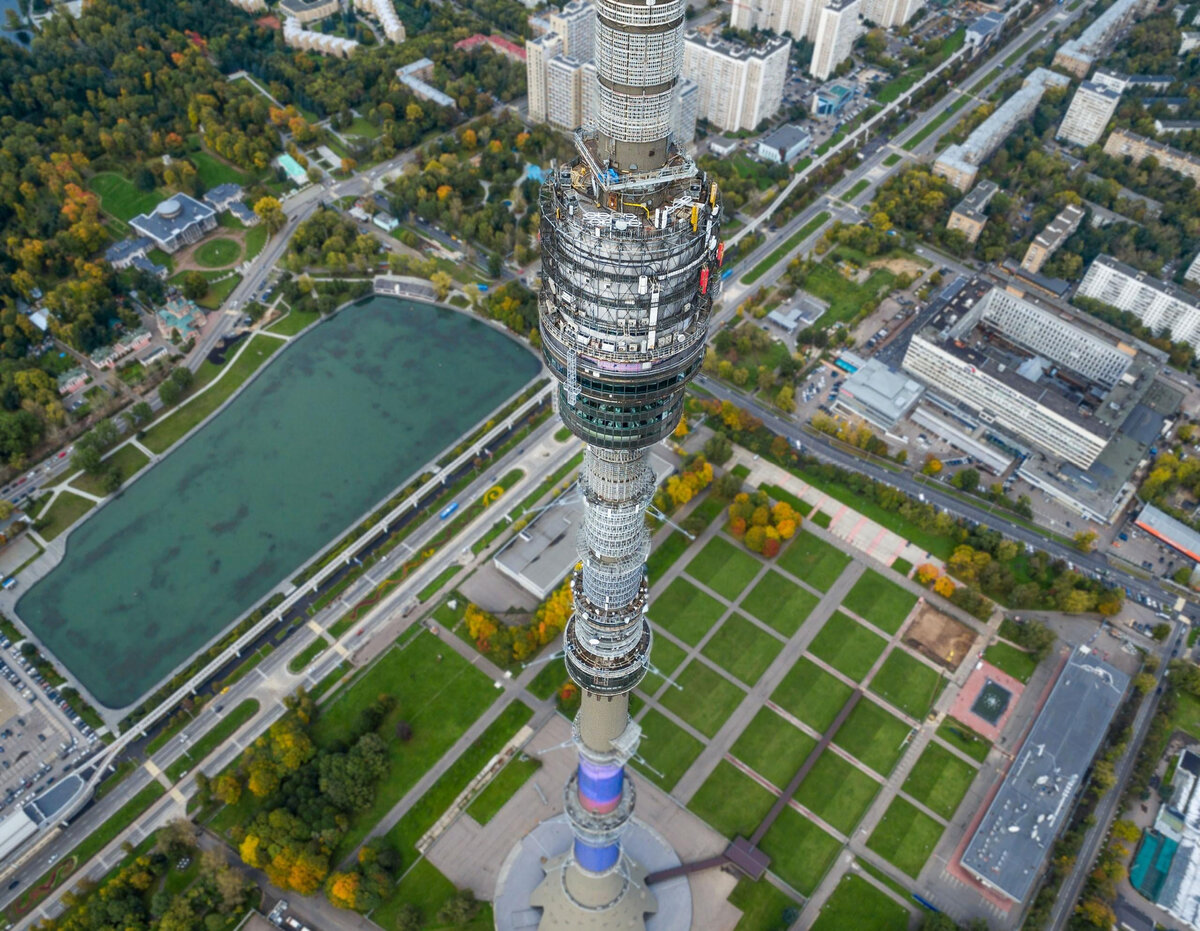 на останкинской башне