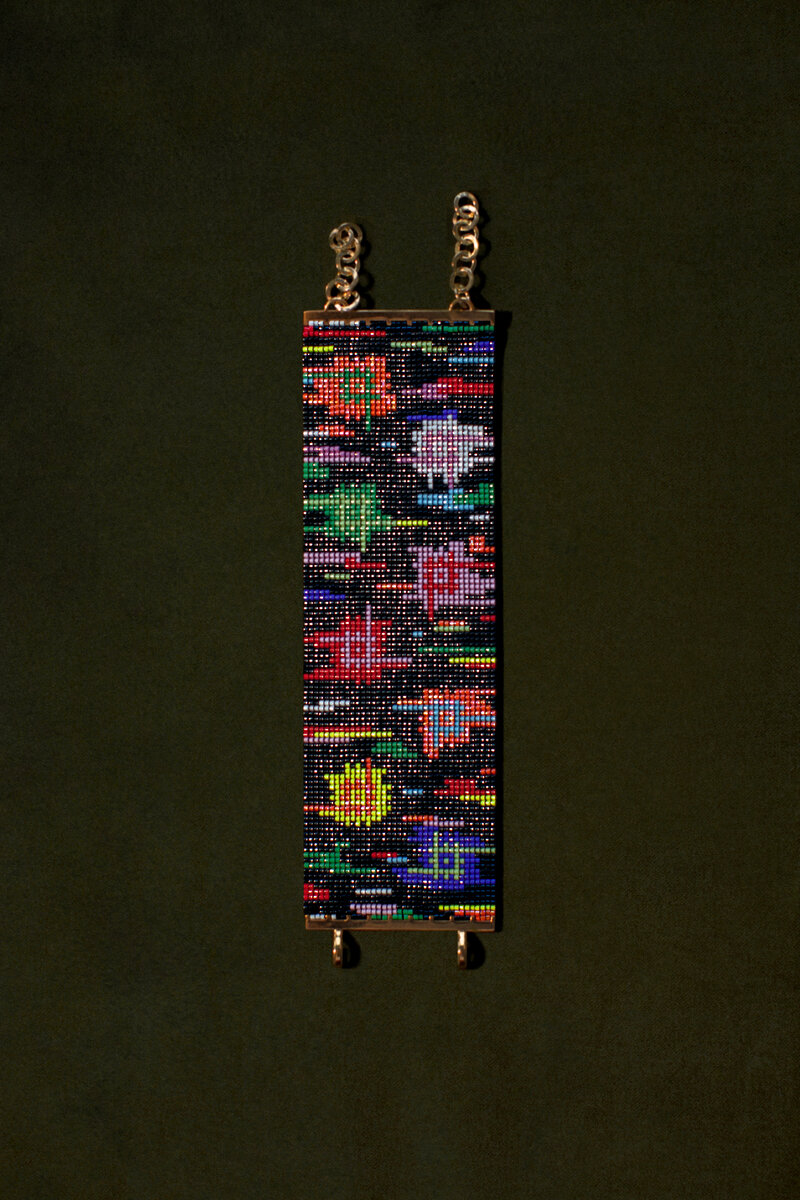 Браслет "Березка dark".