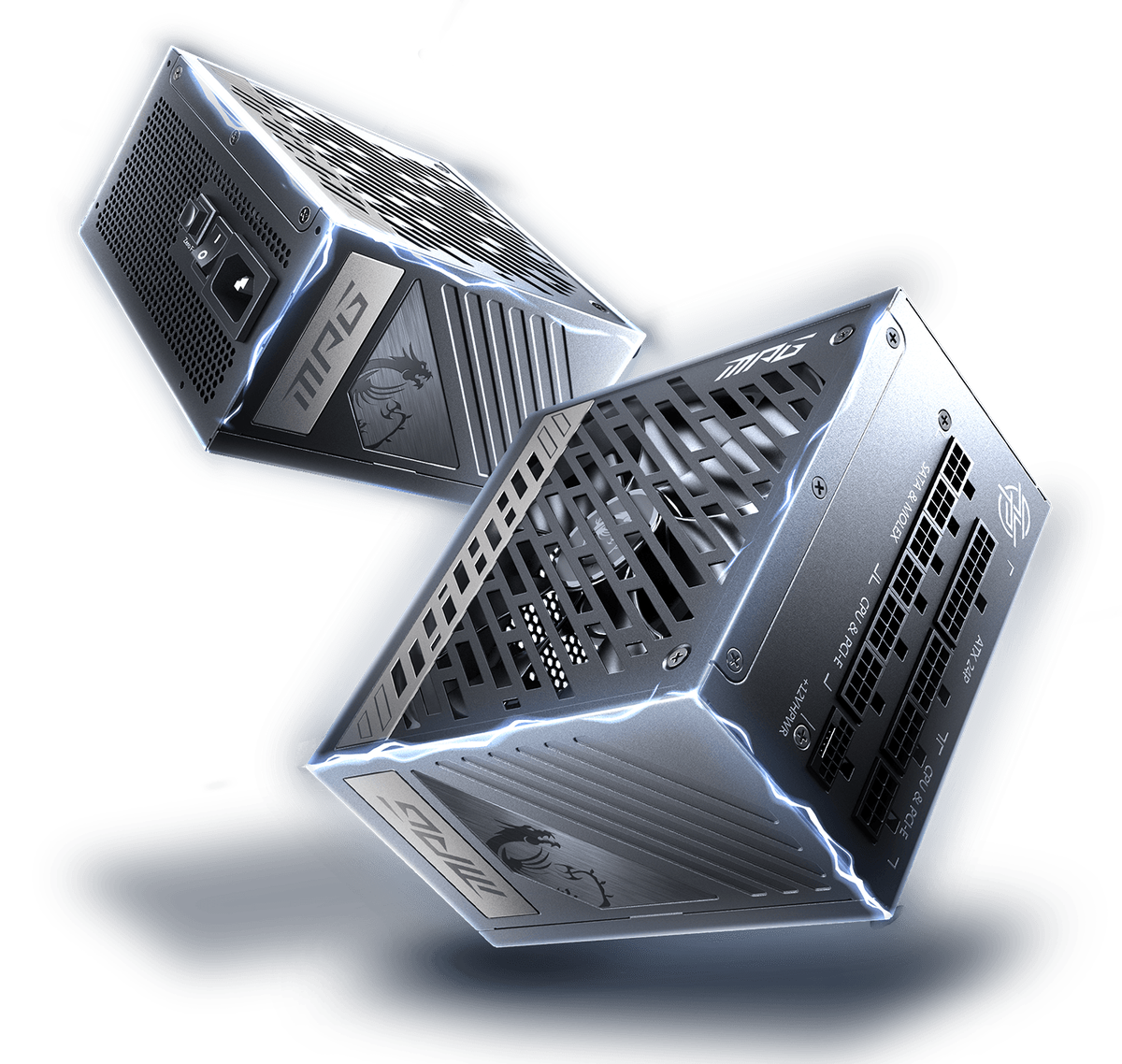 Блок питания на официальном сайте MSI MPG A1000G PCIE5