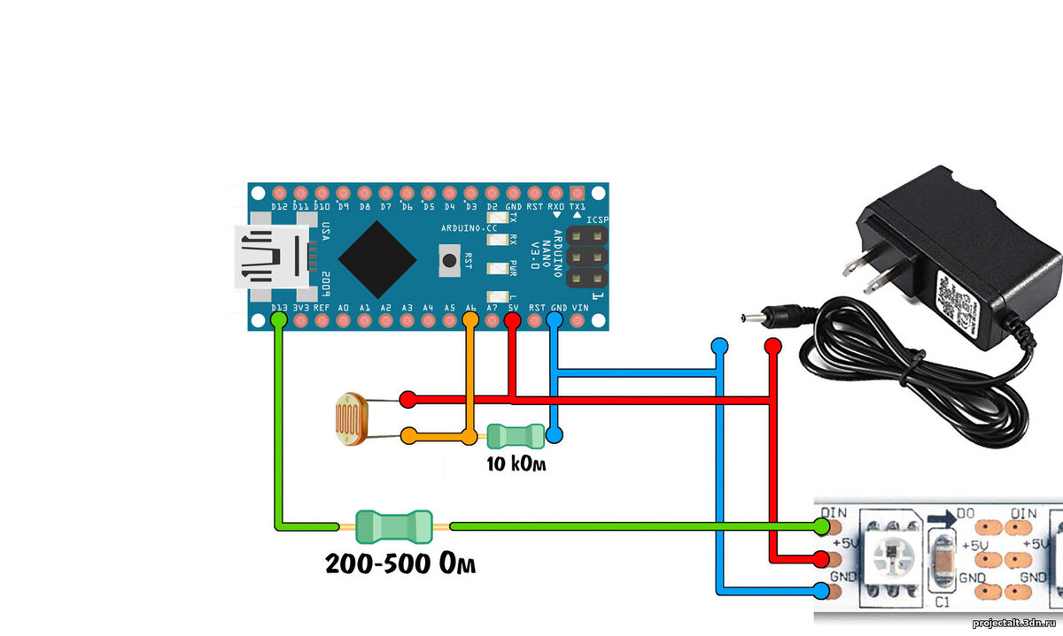 Схема сборки Гайвера