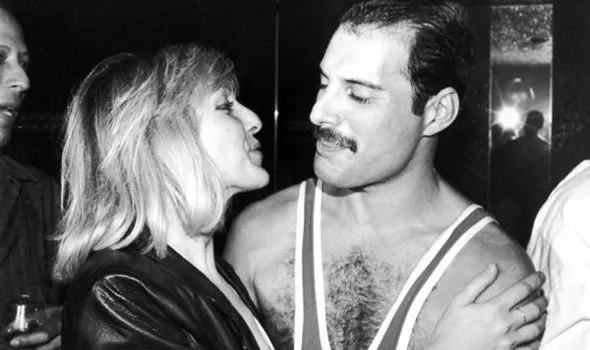 Freddie Mercury and Mary Austin (Image: GETTY 