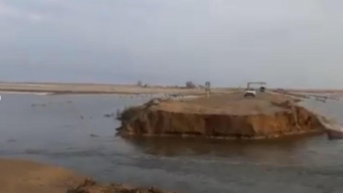    Вскрытый участок дороги:instagram.com/mgorod.kz