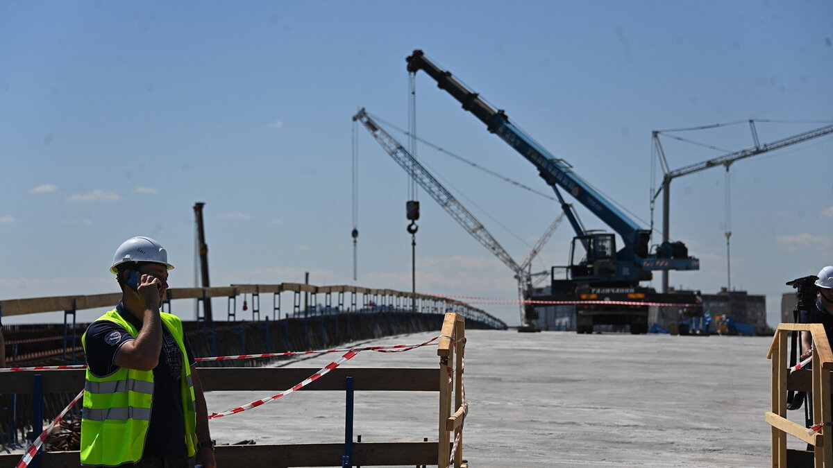    Строительство участка Юго-Восточной хорды© РИА Новости . Евгений Одиноков