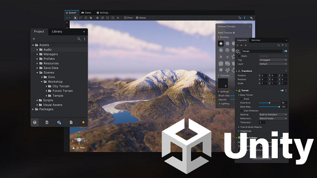 Unity - один из самых популярных движков