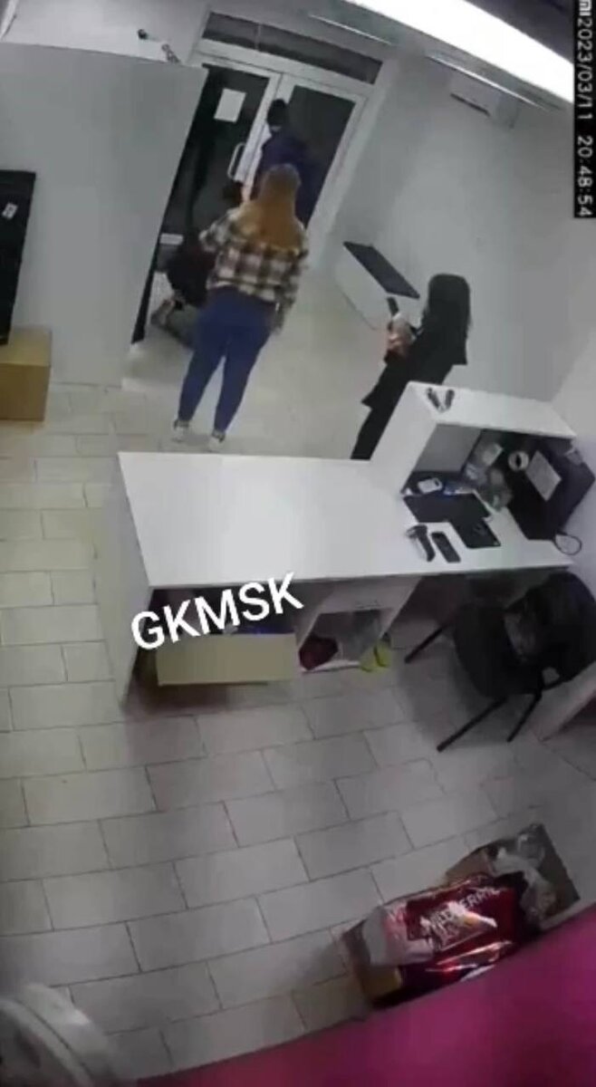 Фото: скриншот из видео о нападении