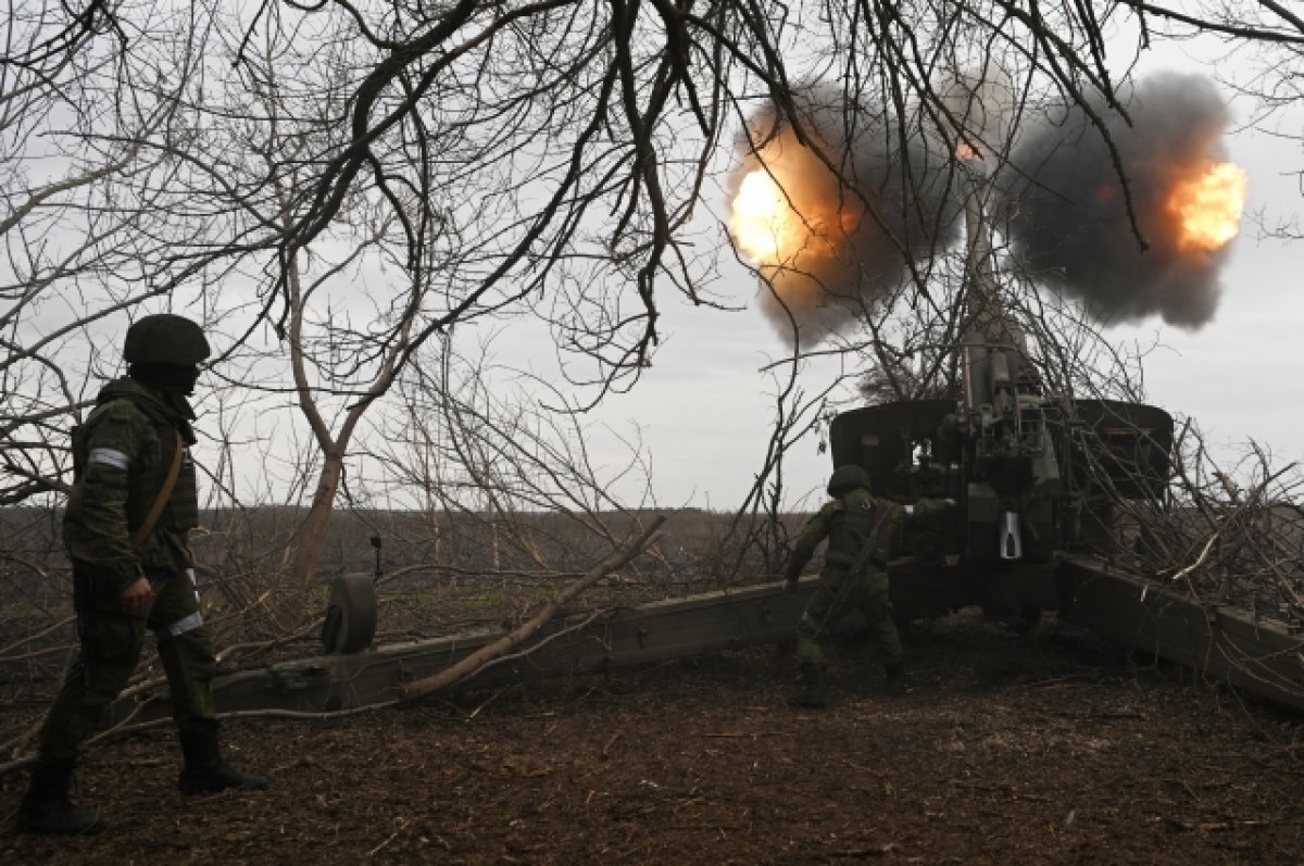    Российские артиллеристы уничтожили склад боеприпасов ВСУ в ДНР