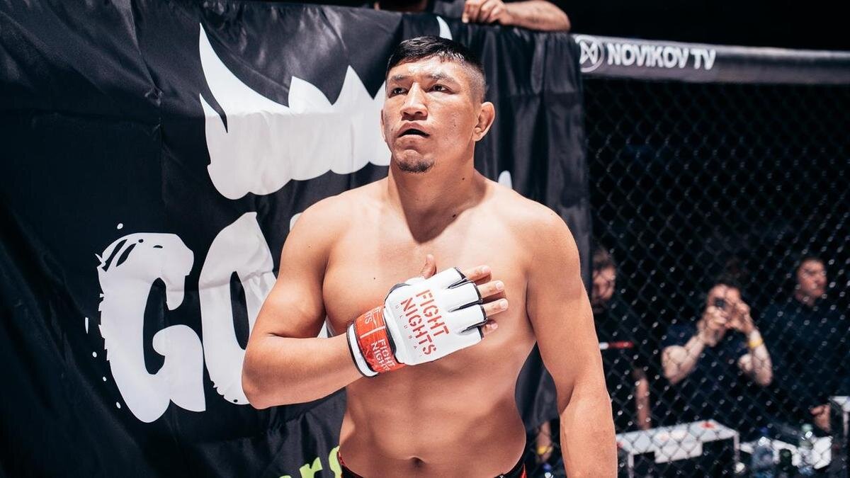    Боец Куат Хамитов:Fight Nights Global