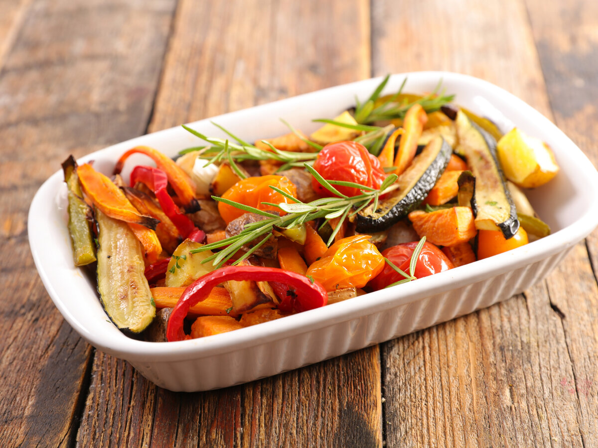 Жареные овощи рецепт.