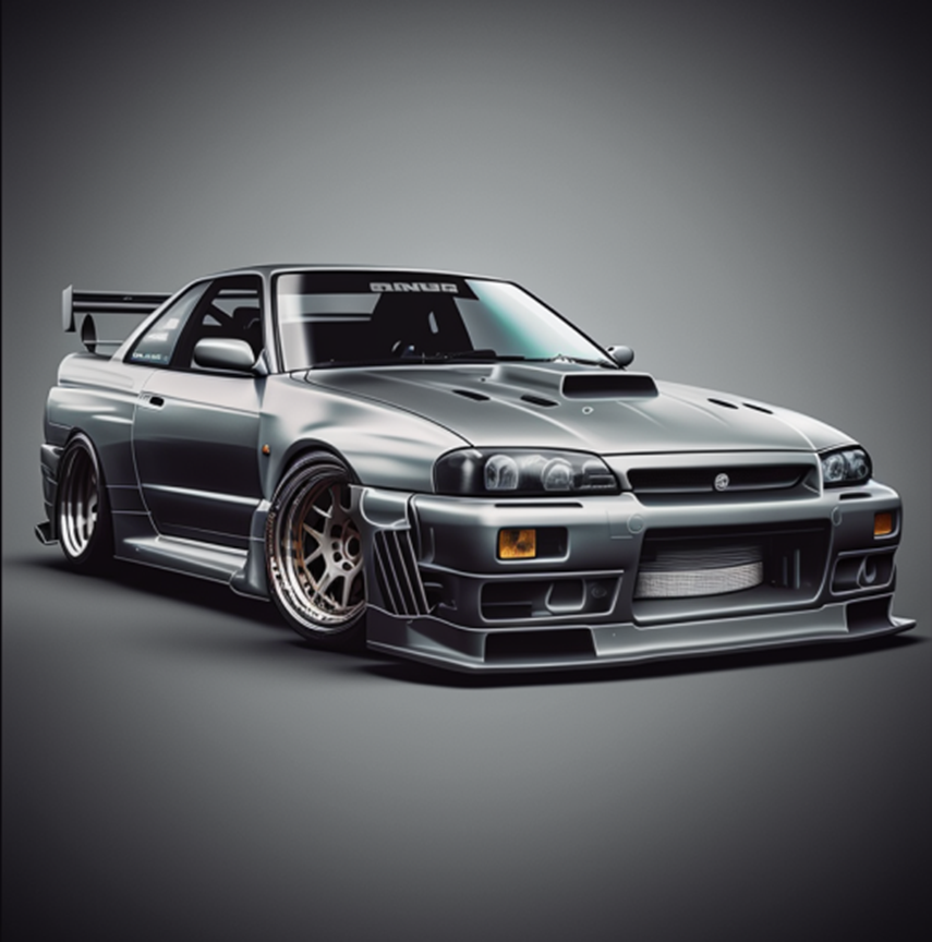 C West Nissan Skyline r34